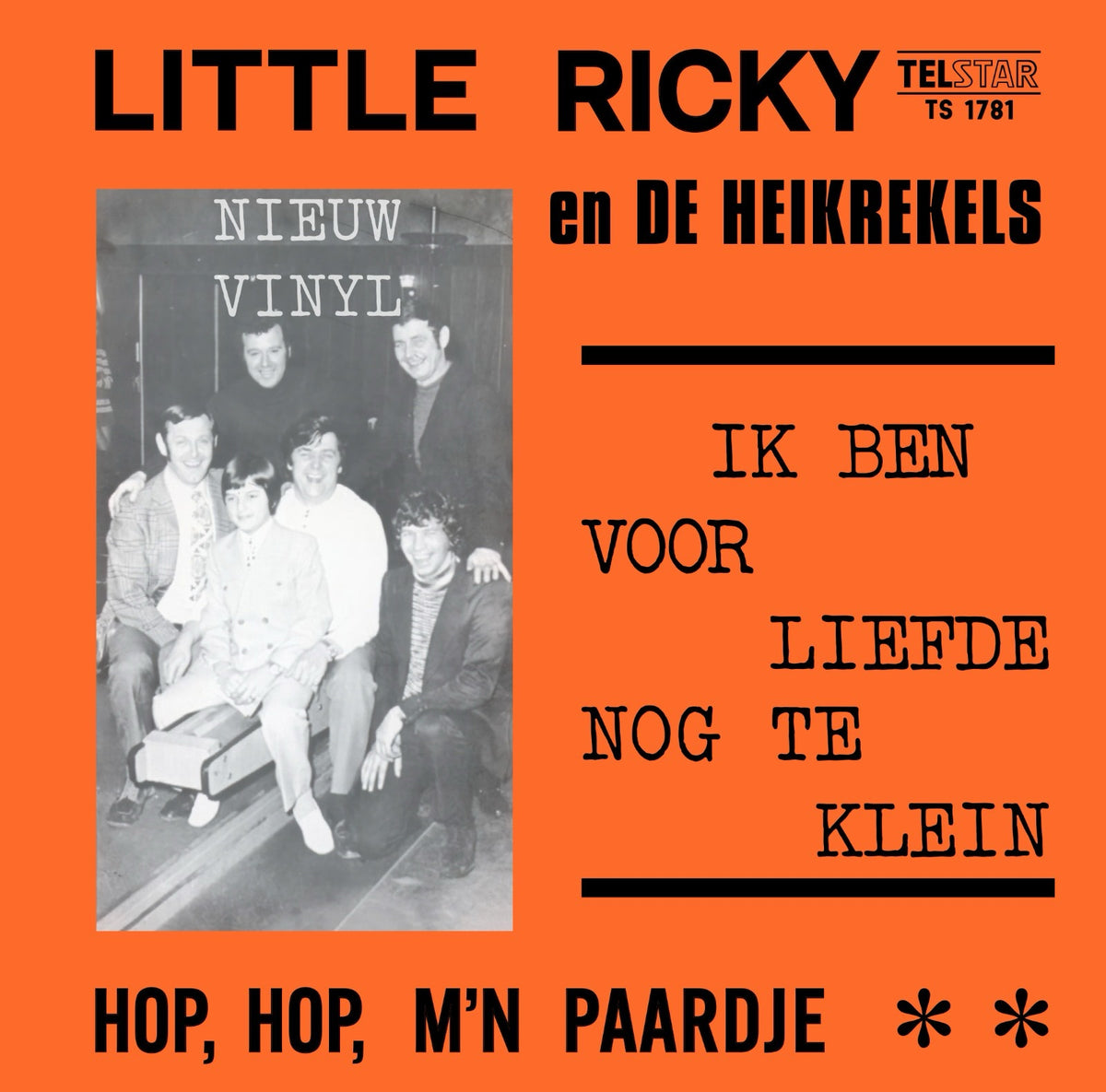 Little Ricky en de Heikrekels - Ik ben voor de liefde nog te klein  - Hop Hop m’n paardje