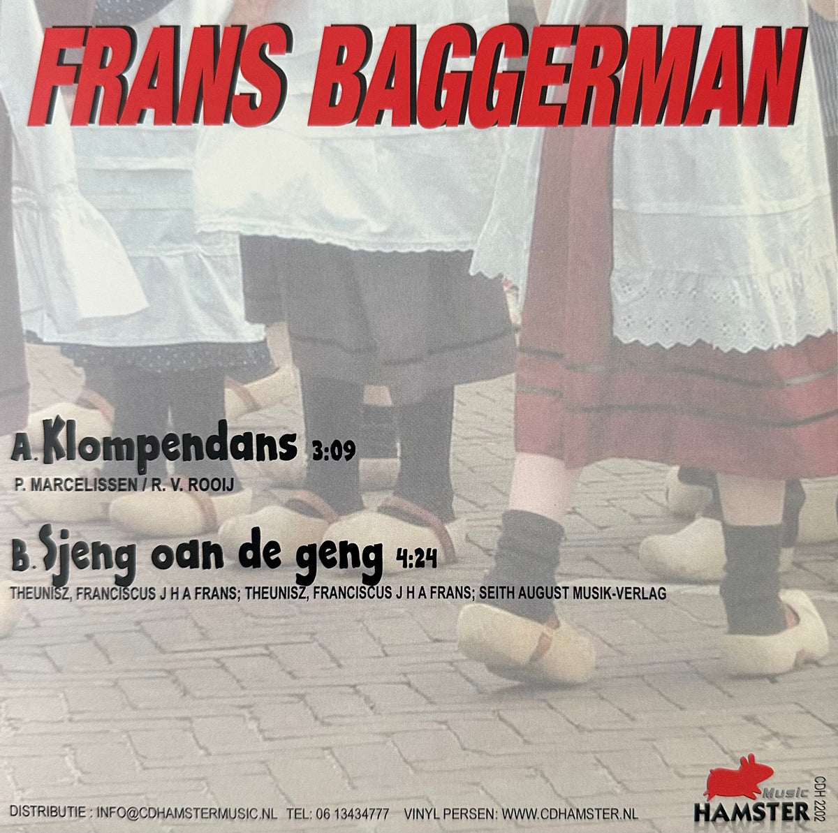 Frans Baggerman - Klompendans - Sjeng oan de geng
