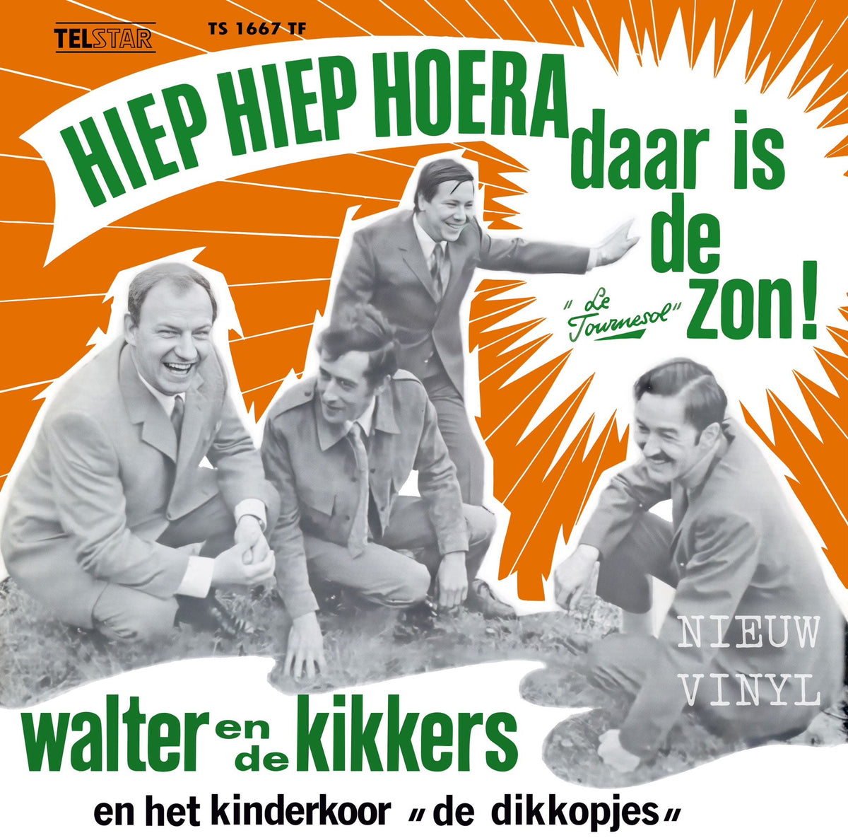 Walter en de kikkers - hiep hiep hoera daar is de zon