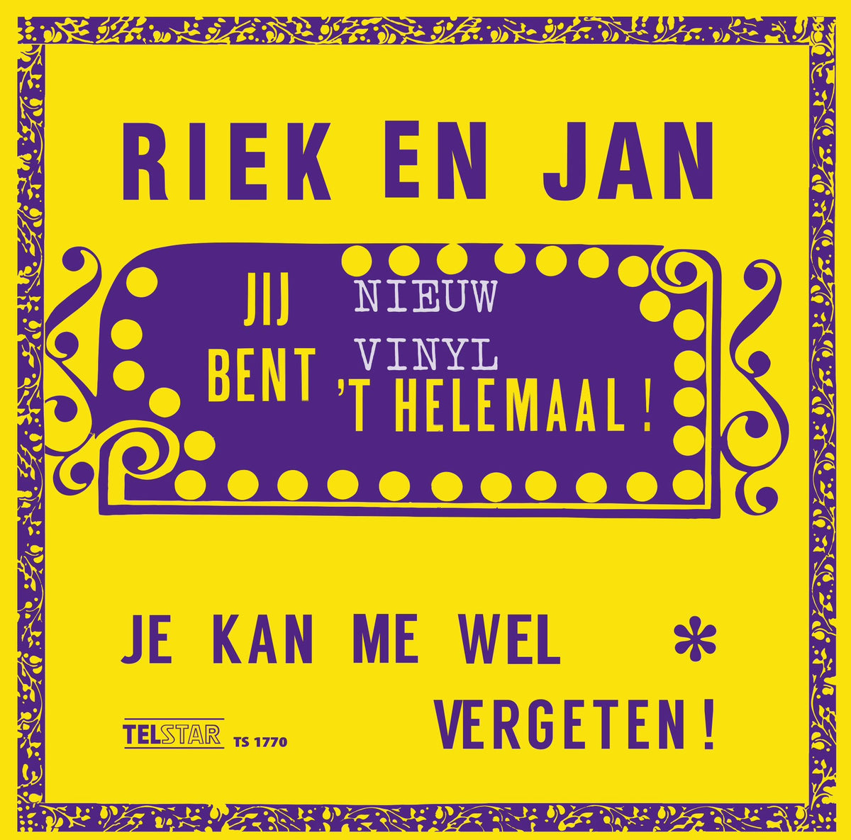 Riek en Jan - je kan me wel vergeten