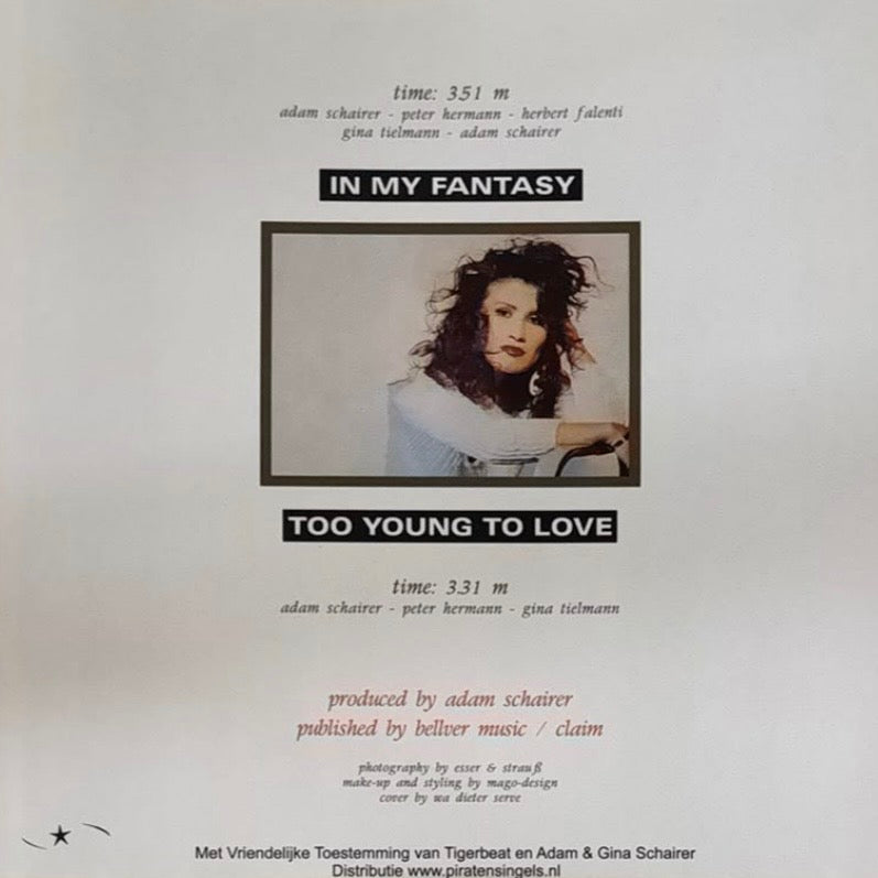 Gina T - In my fantasy - Too young to love