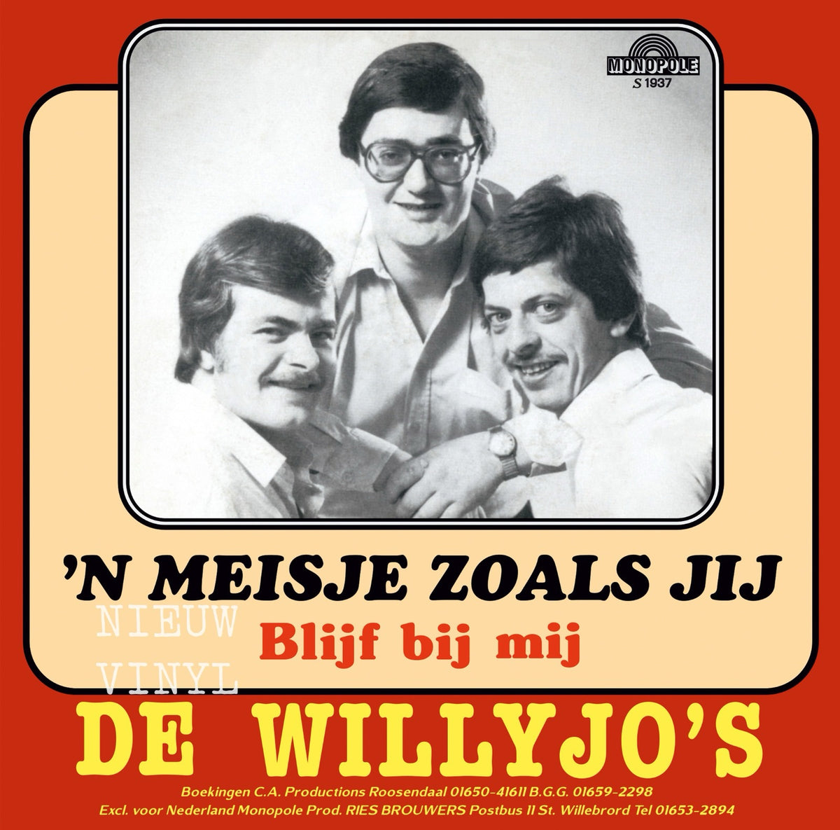 De Willyjo’s - ‘N meisje zoals jij - Blijf bij mij