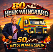 Henk Wijngaard lp 80 jaar met de vlam in de pijp