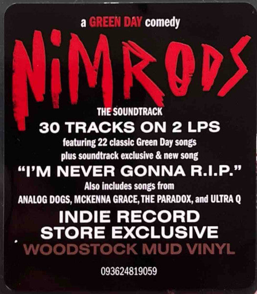 Green Day Nimrods Original Soundtrack [Indie Exclusive Woodstock Mud], Vinyl