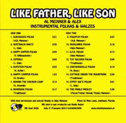 Alex Meixner en Al Meixner Like Father - Like Son