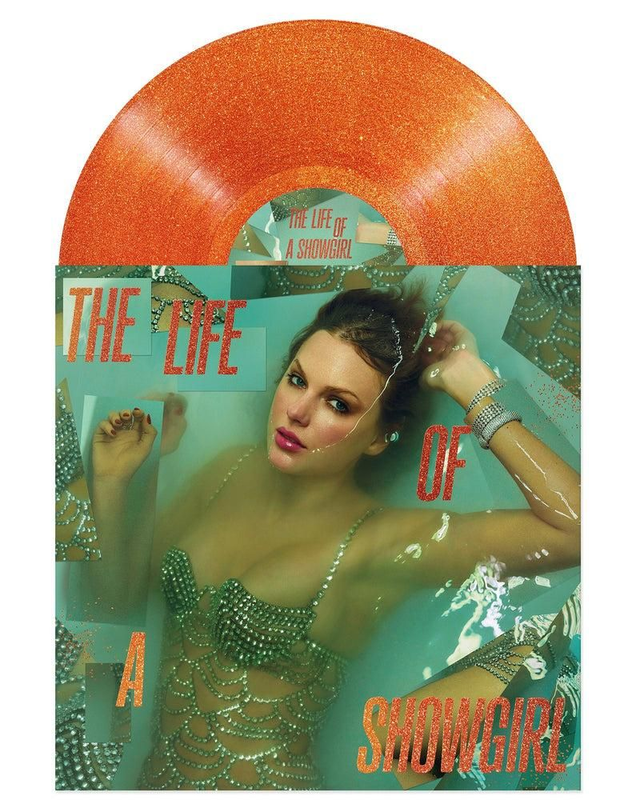 UMG Taylor Swift - The Life Of A Showgirl [LP - Sweat And Vanilla Perfume Portofino Orange Glitter]