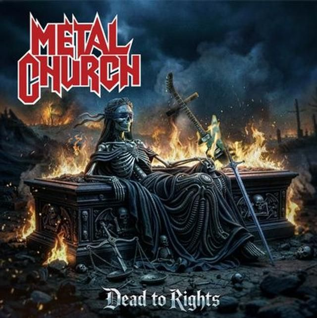 Reaper Metal Church "Dead To Rights LP SPLATTER"