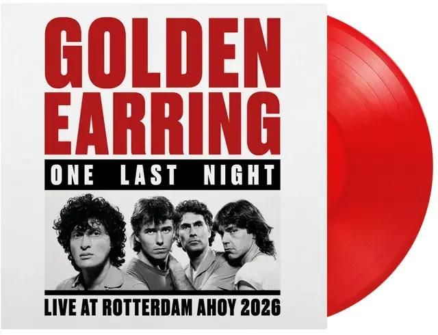 Sony Music Golden Earring: One Last Night (Live At Ahoy Rotterdam 2026, Limited Coloured Red VInyl) - Vinyl (LP)