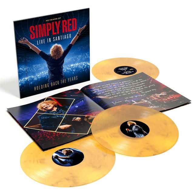 Sony Music Simply Red: Holding Back The Years: Live In Santiago (Limited Coloured Vinyl) - 3Vinyl (LP)