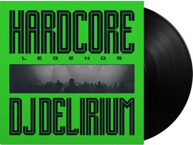 DJ Delirium Hardcore Legends (Blk) [180 Gram] (Hol)
