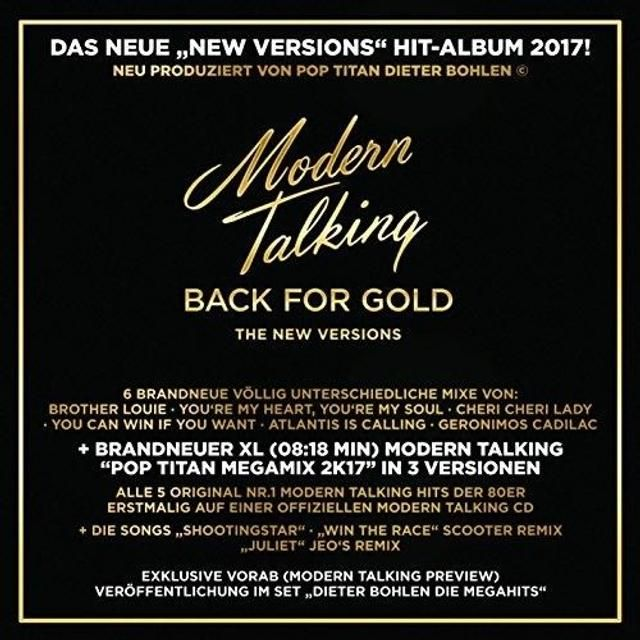 Sony Music Modern Talking - Back For Gold - & Performance - Vinyl
