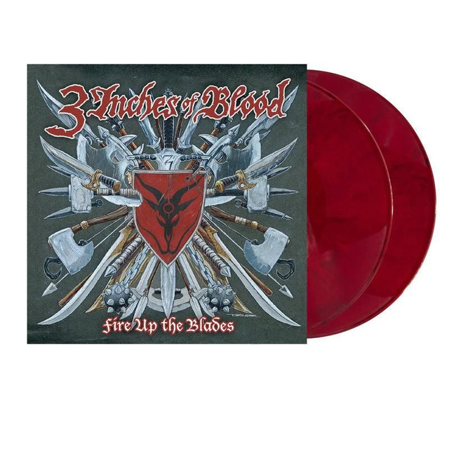 3 Inches Of Blood Fire Up The Blades [2xLP - Crimson Fire]