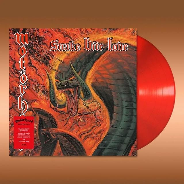 Motorhead Snake Bite Love [Transparent Red LP]