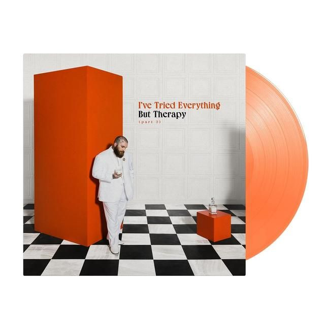 Teddy Swims I'Ve Tried Everything But Therapy (Part 2) (Limited Edition Solid Tangerine Colored Vinyl) (Clear Vinyl Orange)