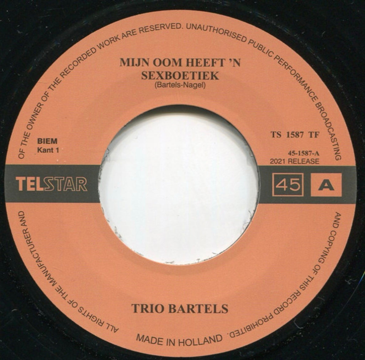 Trio Bartels - Mijn oom heeft ‘n sexboetiek- Cinderella