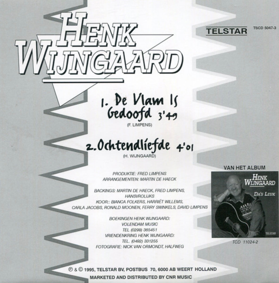 Henk Wijngaard - De vlam is gedoofd - Ochtendliefde