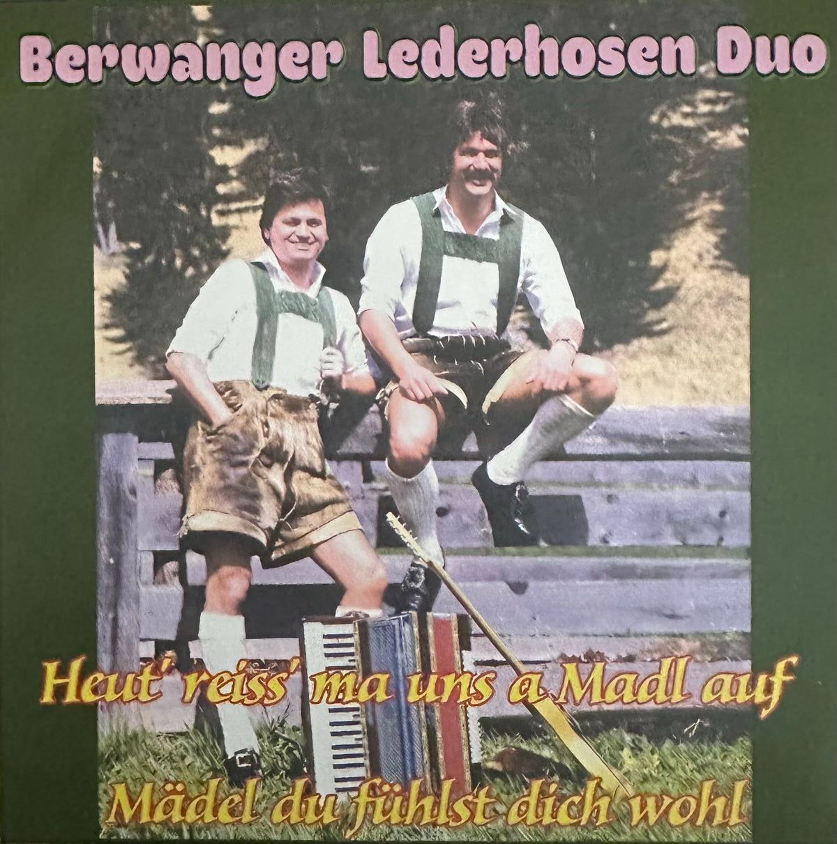 Berwanger Lederhosen Duo - Heut reiss ma uns  a madl auf - Madel du fuhlst dich whol